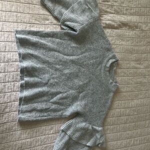Gianni Bini Gray Crew Neck Sweater